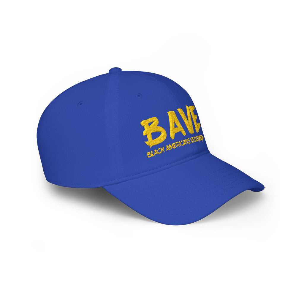 BAVE Black Americans vs Everybody Embroidered Low-Profile Baseball Cap