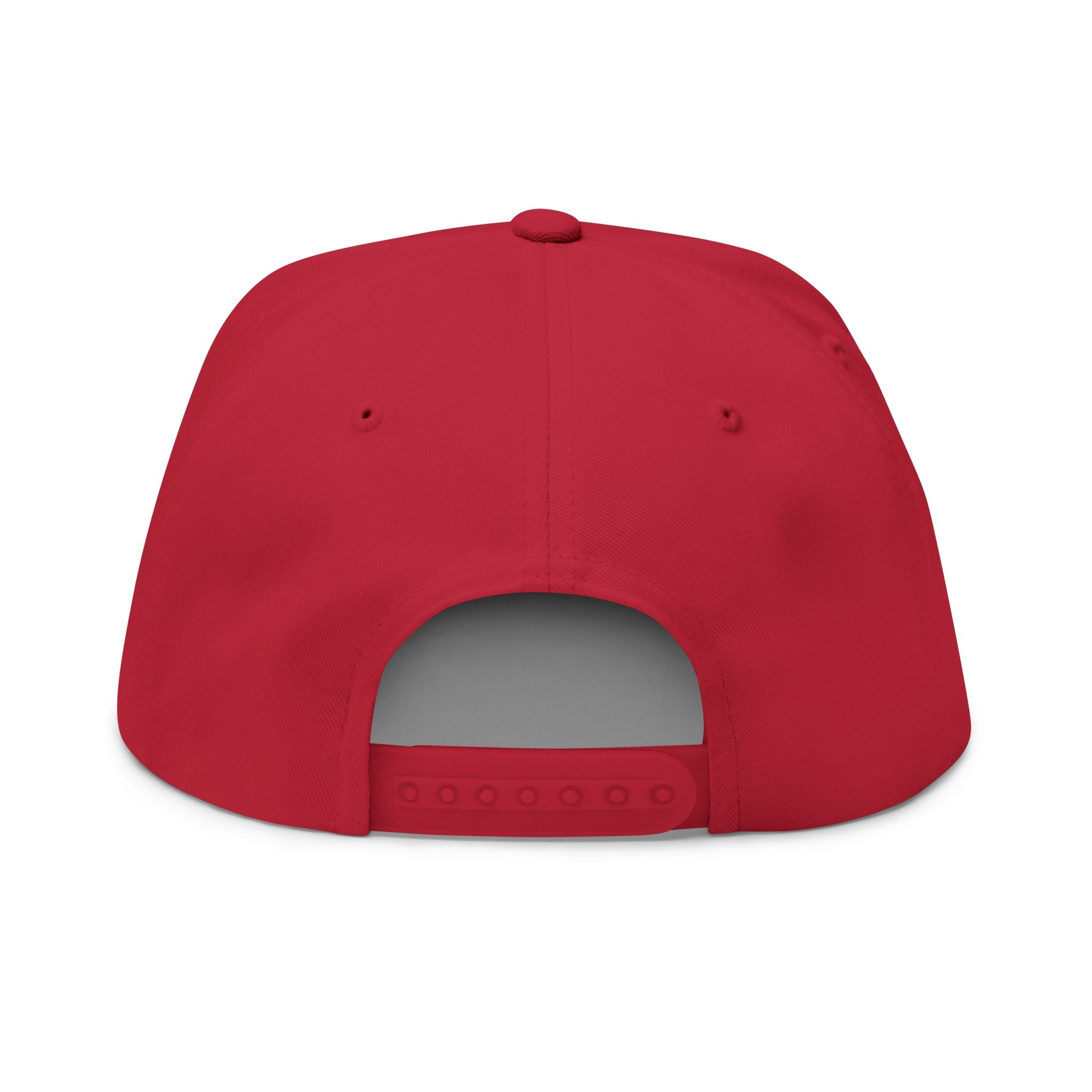 Embroidered Gold Eye of Ra Flat Bill Cap — 'Black Americans Versus Everyscent'