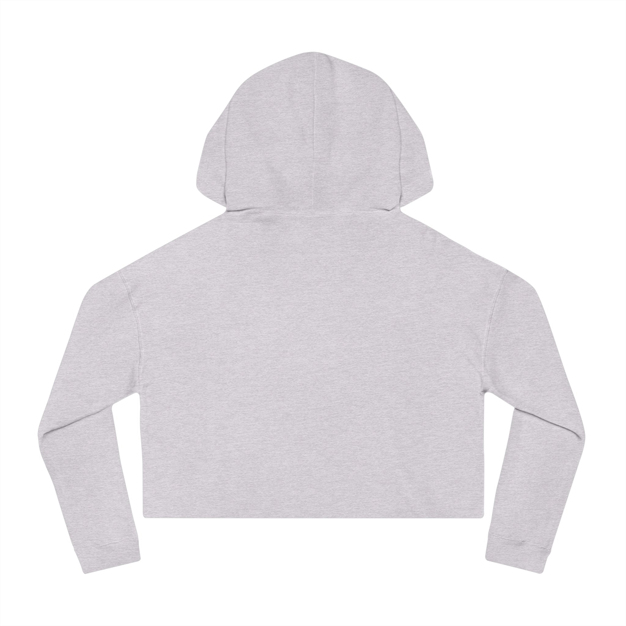 BAVE logo gold script Crop Hoodie | minimalist streetwear, white