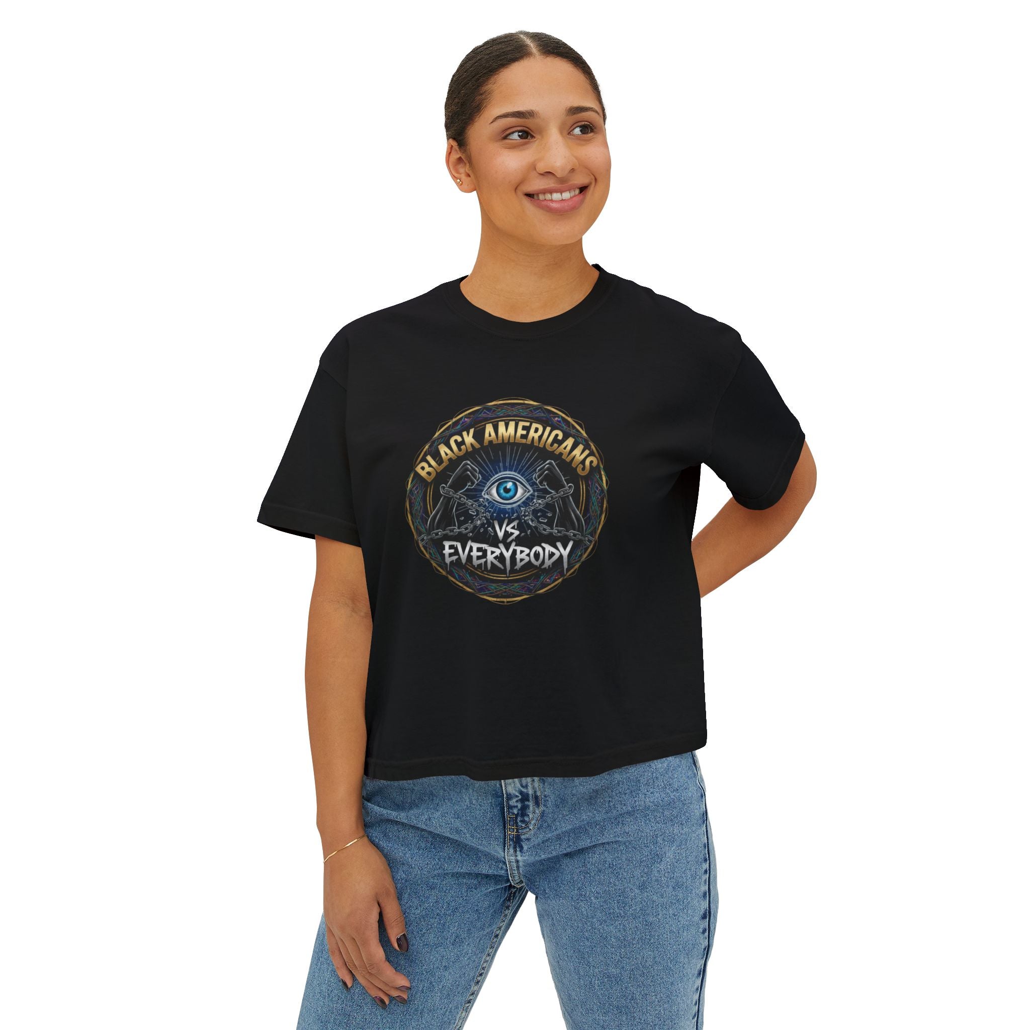 Black Americans vs Everybody T-Shirt | Social Justice Statement Tee