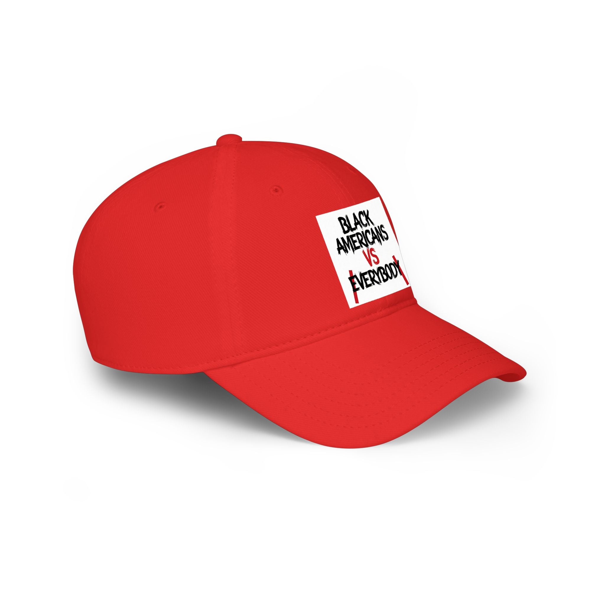 Black Americans vs Everybody Baseball Cap | Statement Embroidered Hat