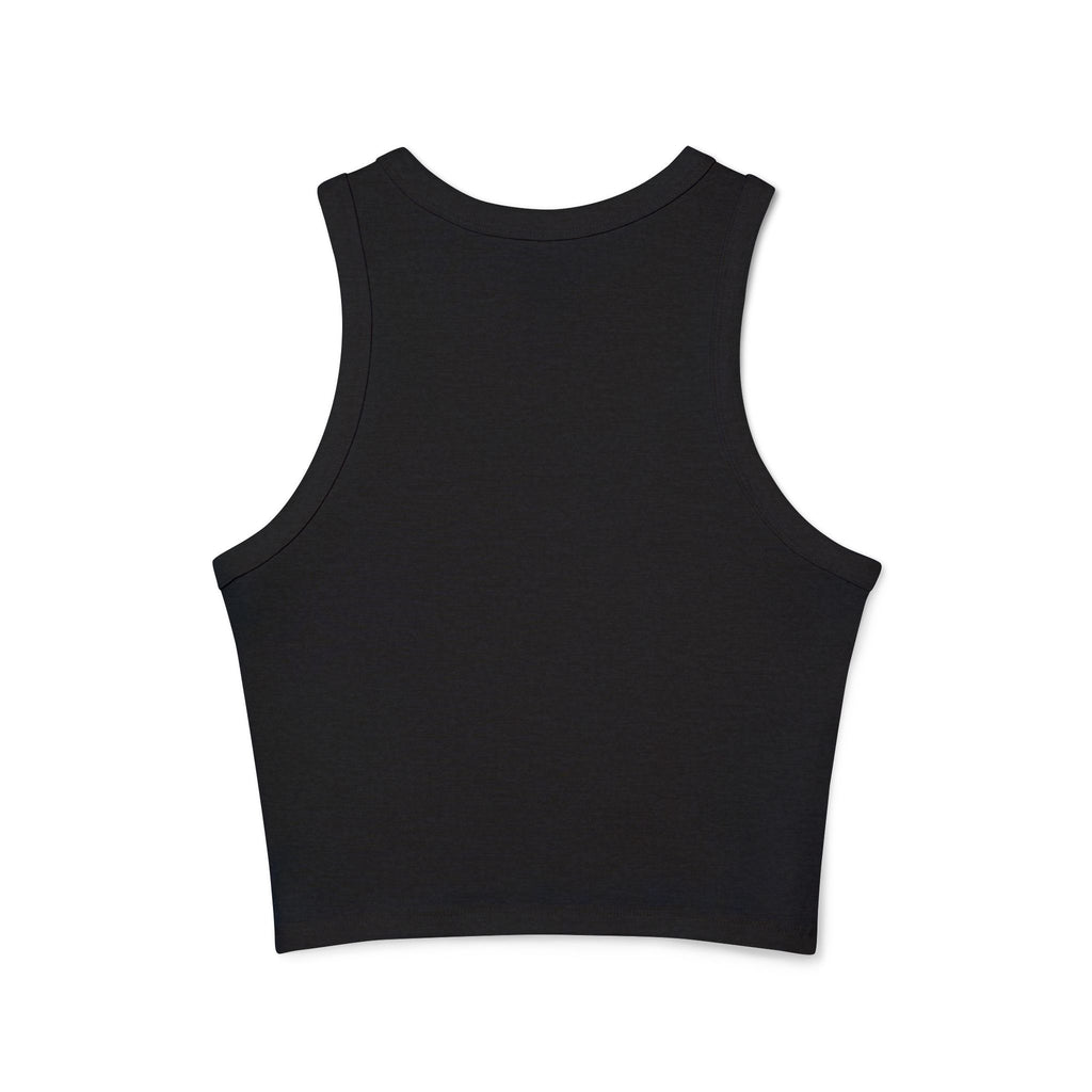 Ancient Egyptian Goddess Racer Tank – "My Ancestors Don’t Play With Me" Crop Tank