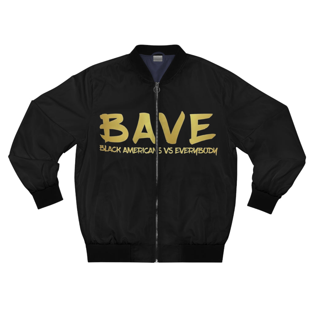 Black Americans Vs Everybody raised fist bomber jacket | Bomber Jacket