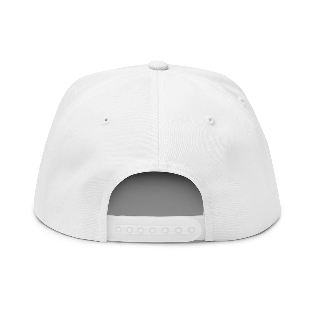 BAVE Eye of Horus Embroidered Flat Bill Cap — Ancient Egyptian Symbol Snapback