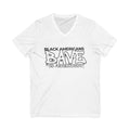 Black Americans Brave vs Everybody T-Shirt | V-Neck Tee