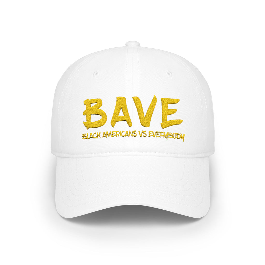 BAVE Black Americans vs Everybody Embroidered Low-Profile Baseball Cap