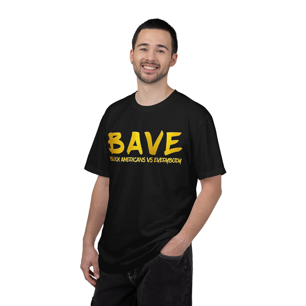 BAVE "Black Americans Vs Everybody" Logo Graphic T-shirt | Minimal Text Streetwear Tee