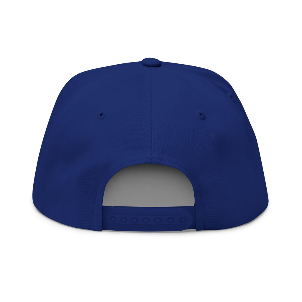 Embroidered Gold Eye of Ra Flat Bill Cap — 'Black Americans Versus Everyscent'