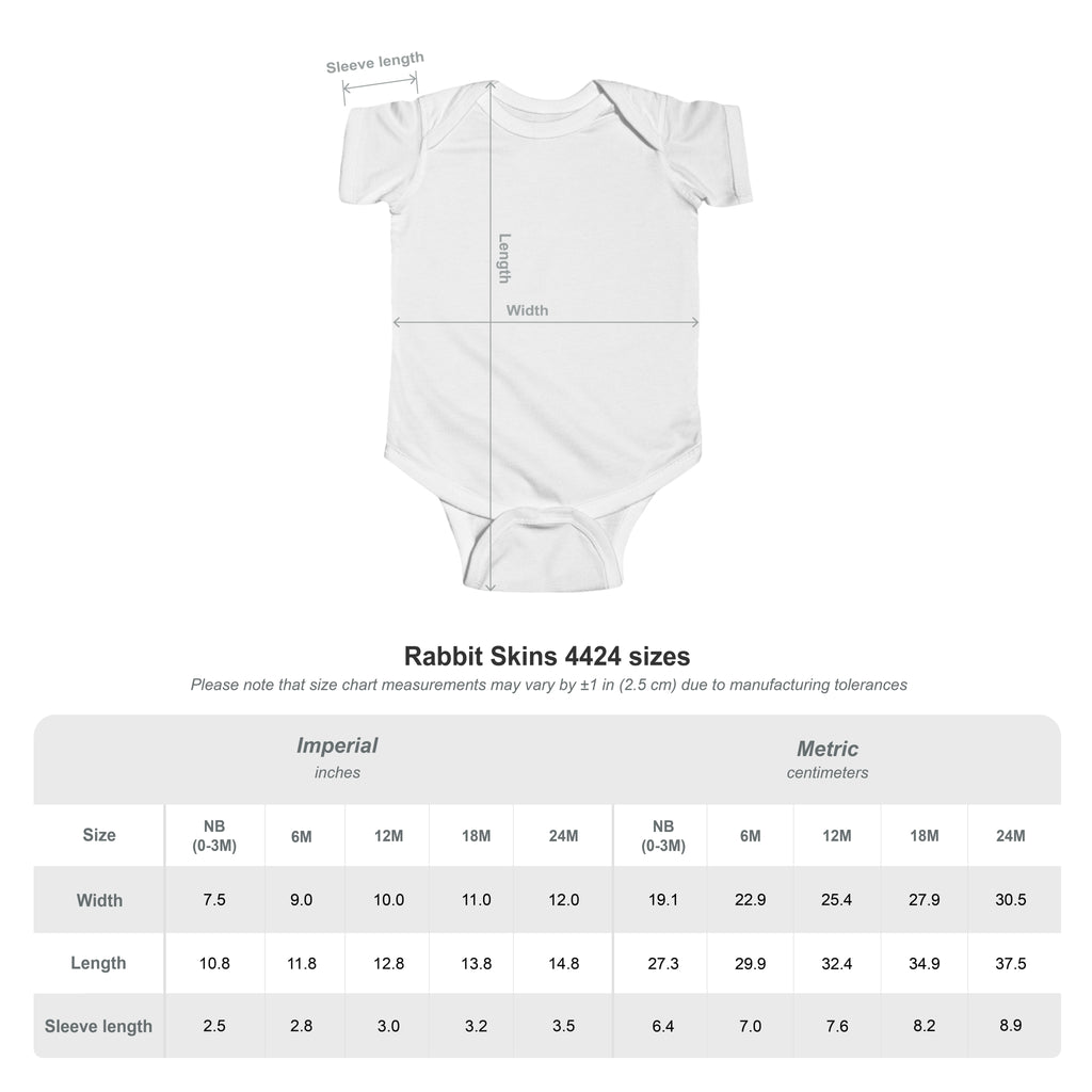 BAVE Graffiti Script Infant Bodysuit | Colorful Street Art Baby Onesie