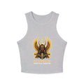 Ancient Egyptian Goddess Racer Tank – "My Ancestors Don’t Play With Me" Crop Tank