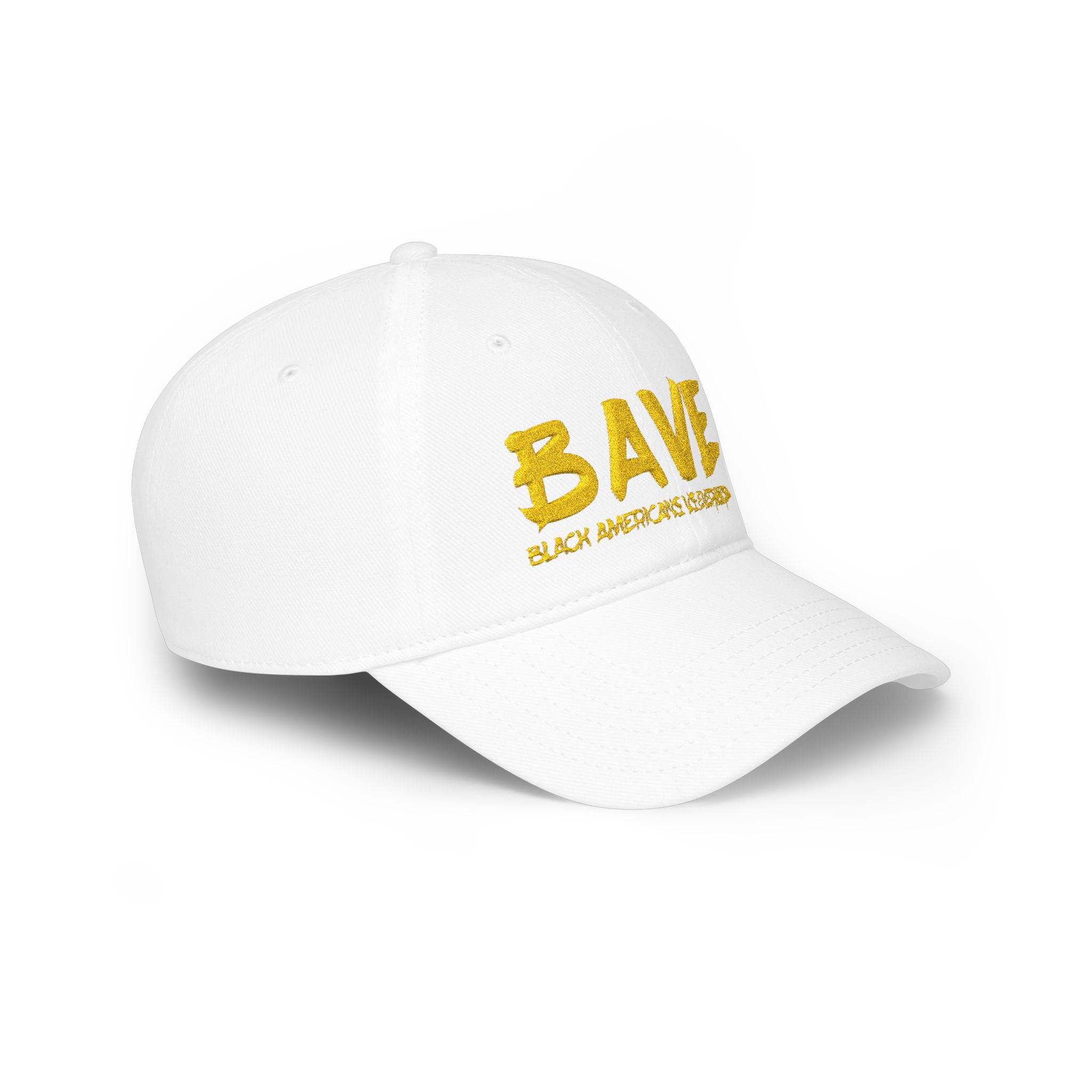 BAVE Black Americans vs Everybody Embroidered Low-Profile Baseball Cap
