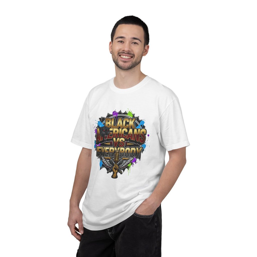 Black Americans vs Everybody T-shirt | Bold Graphic Statement Tee