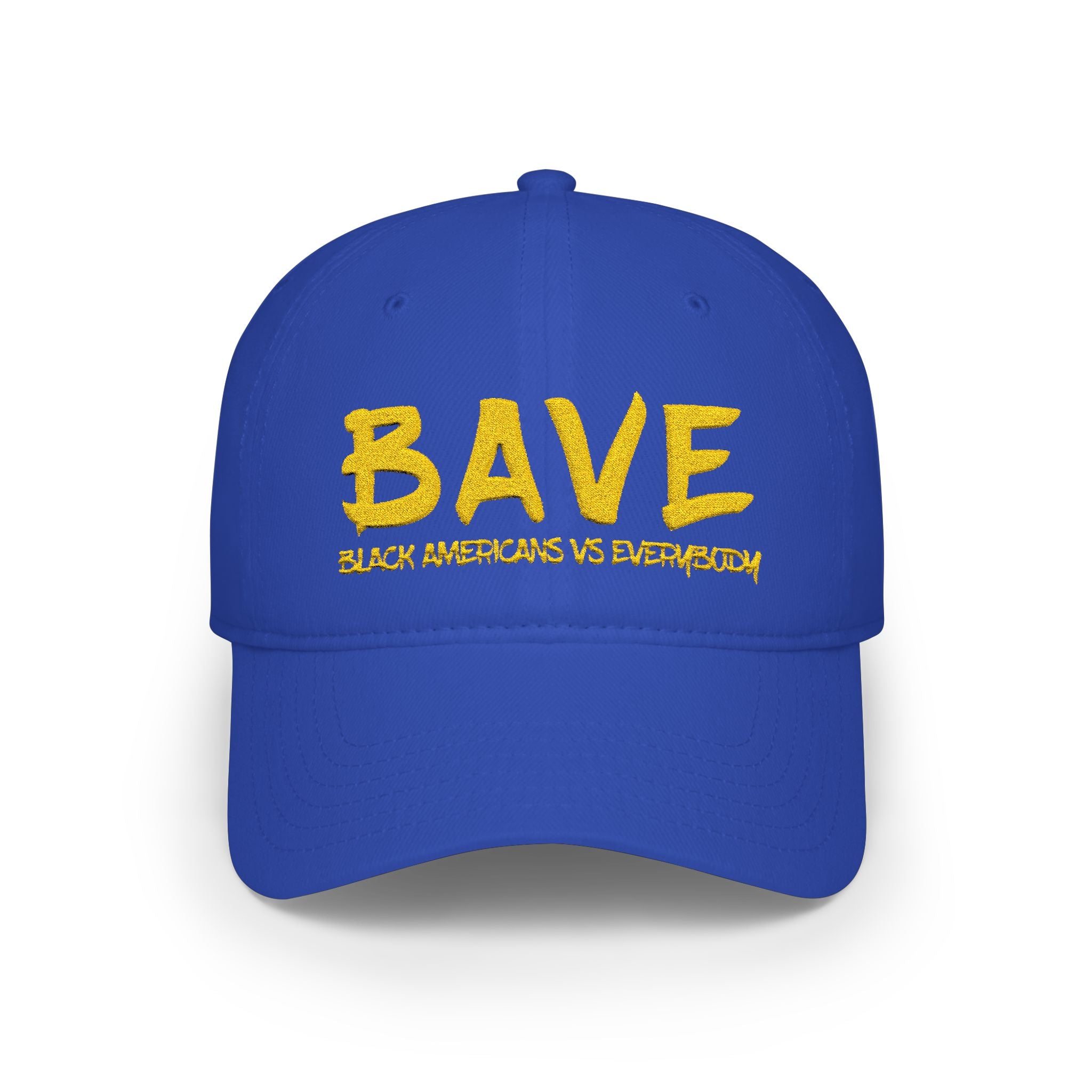 BAVE Black Americans vs Everybody Embroidered Low-Profile Baseball Cap
