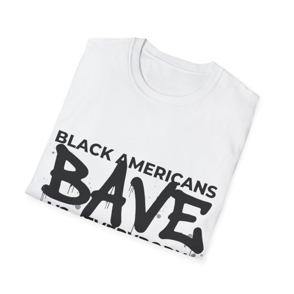 Black Americans vs Everybody BAVE T-Shirt | Black Culture Statement Tee