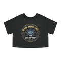 Cropped T-Shirt - BAVE "Black Americans vs Everybody" Graphic Cropped Tee