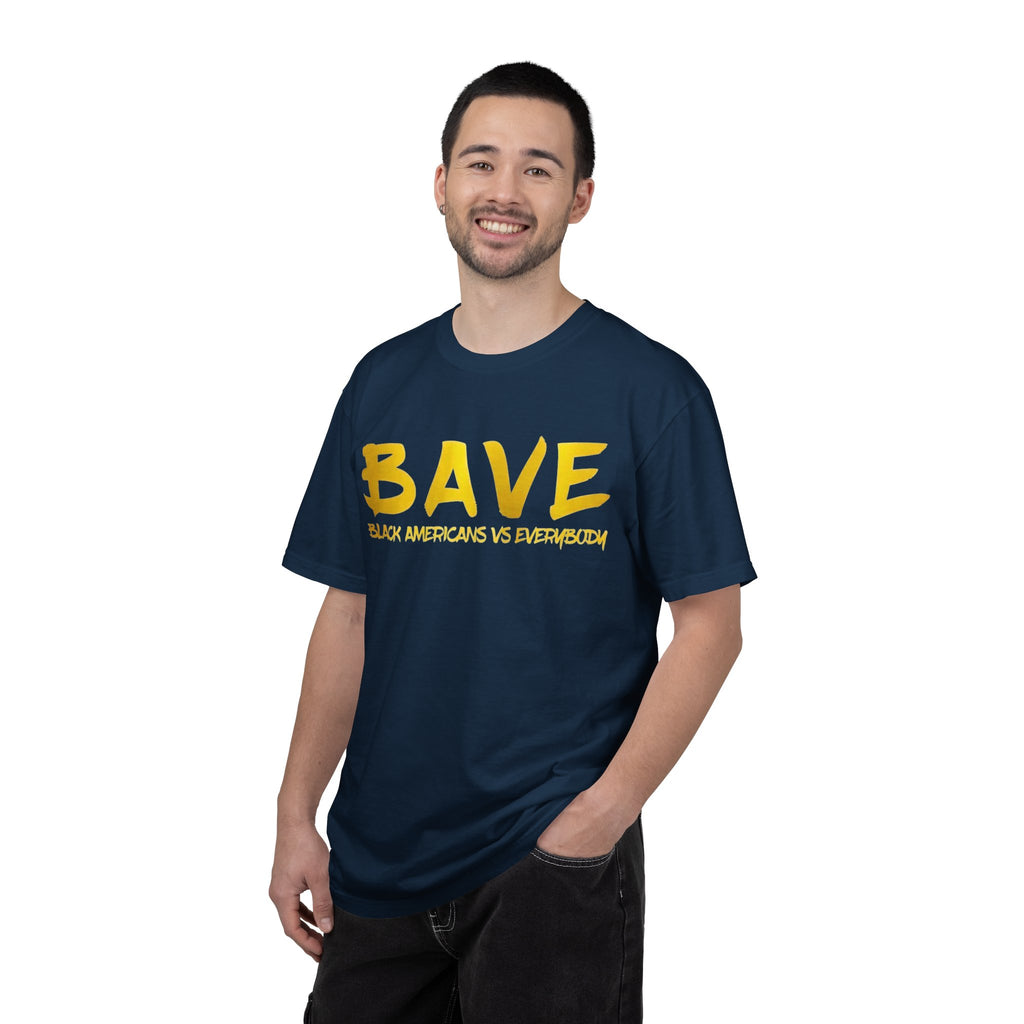 BAVE "Black Americans Vs Everybody" Logo Graphic T-shirt | Minimal Text Streetwear Tee