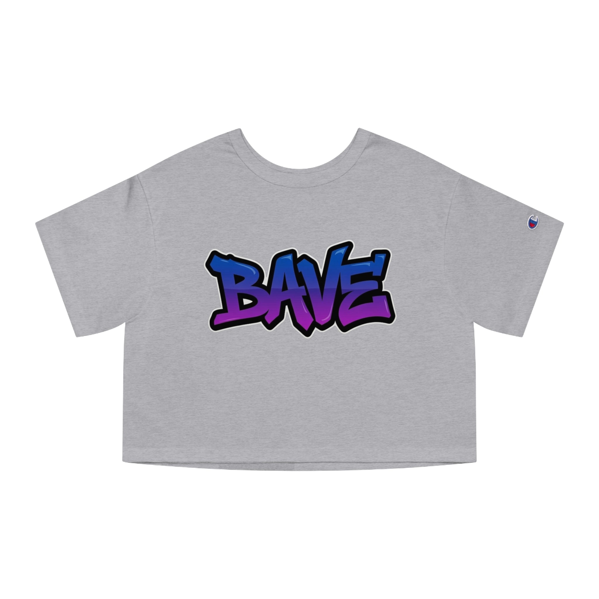 Bave Black Americans vs Everybody Graffiti Design Cropped T-Shirt | Black Americans vs Everybody