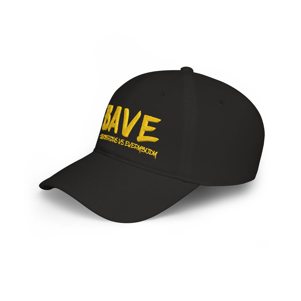 BAVE Black Americans vs Everybody Embroidered Low-Profile Baseball Cap