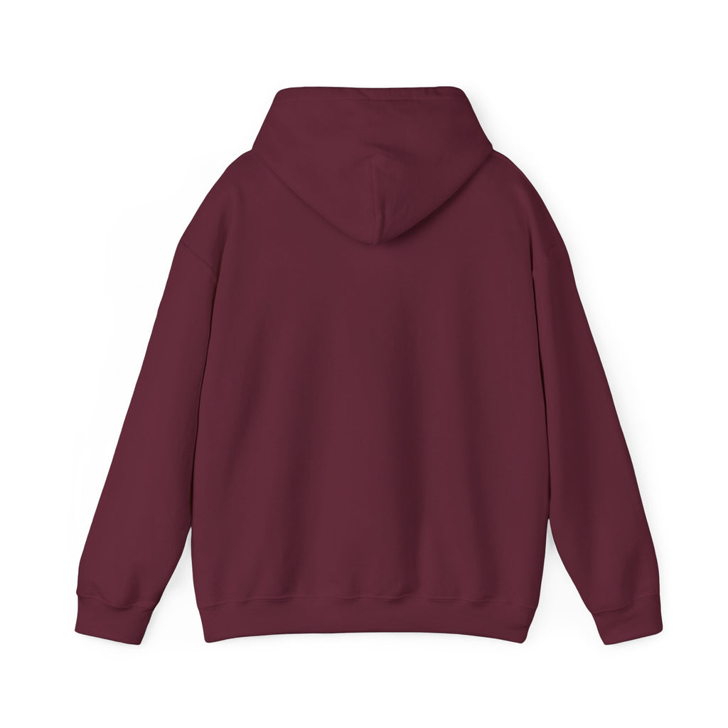 BAVE "Black Americans vs Everybody" gold logo Hoodie | White pullover sweatshirt
