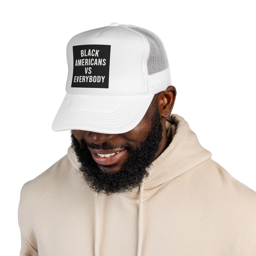 Black Americans vs Everybody Trucker Cap | Statement Mesh Hat