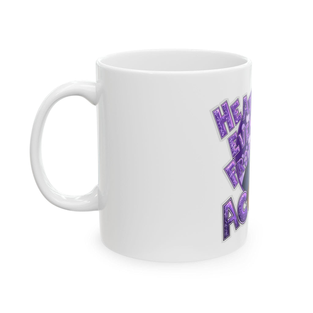 Copy of Black Americans vs Everybody Mug | Black Empowerment Ceramic Mug