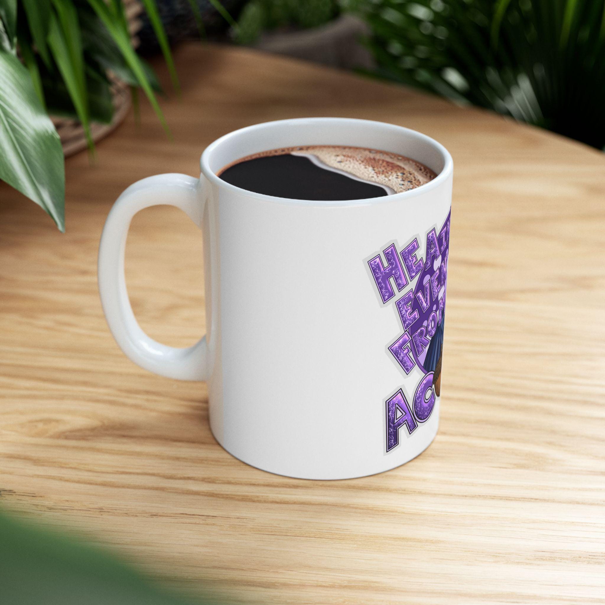 Copy of Black Americans vs Everybody Mug | Black Empowerment Ceramic Mug