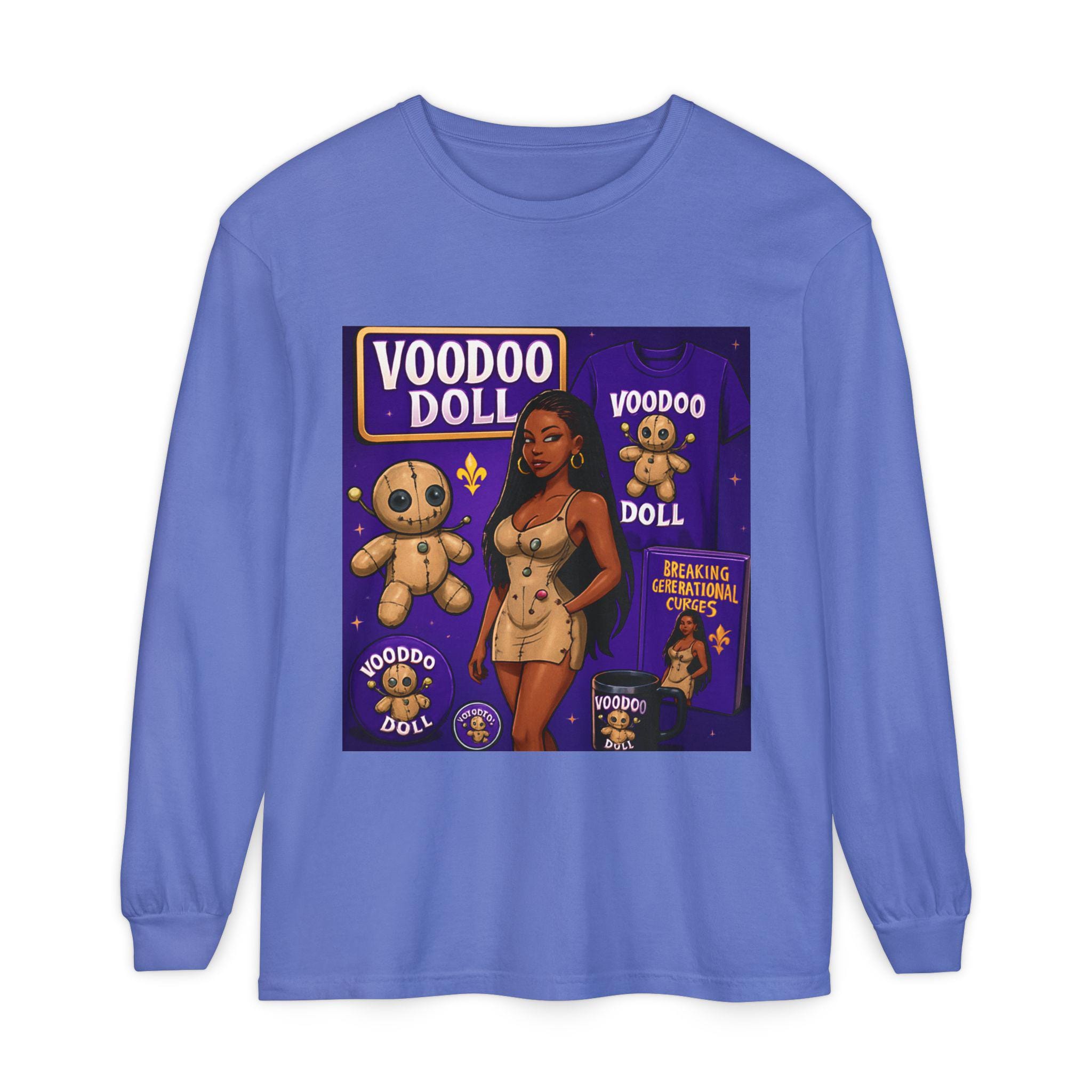 Unisex Garment-dyed Long Sleeve T-Shirt